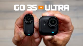 TINY TITANS Pocket Cameras - New Insta360 Go ULTRA vs Go 3S