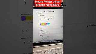 Changing your mouse pointer color is super easy #shorts #knowledge #diy #computer #myviewboard  ✨