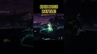 Epic Boss battle in this Anime RPG.    #wutheringwaves #rpg #animerpg #hoyoverse  #animegame