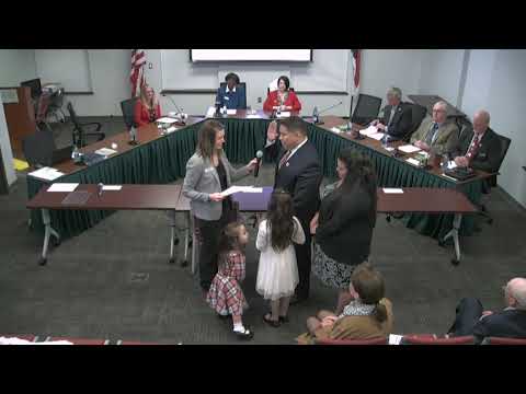 Swearing in of Commissioner Elect Pedro Morey, Dec 10, 2019