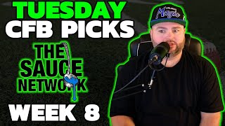 Tuesday College Football Picks - Week 8 with Kyle Kirms