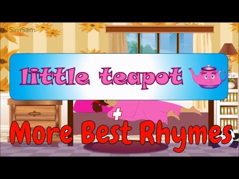 I am a Little Teapot ☕➕ 30 More  Nursery rhymes collection for kids | toddlers by SimSam