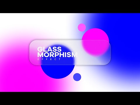 CorelDraw Glass Morphism Tutorial 2024 | Beginner Tutorial