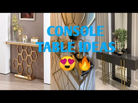 incredible console table ideas 🔥🔥