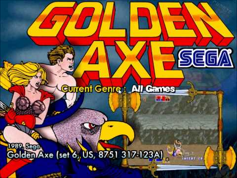 Golden Axe theme for HyperSpin with background audio