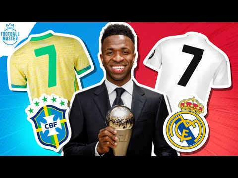 GUESS THE PLAYER BY JERSEY NUMBER AT CLUB AND NATIONAL TEAM | FOOTBALL QUIZ SEASON 2024/25