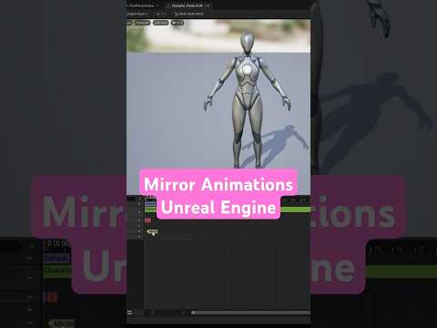 Mirror Animations in Unreal Engine #unrealengine #animation