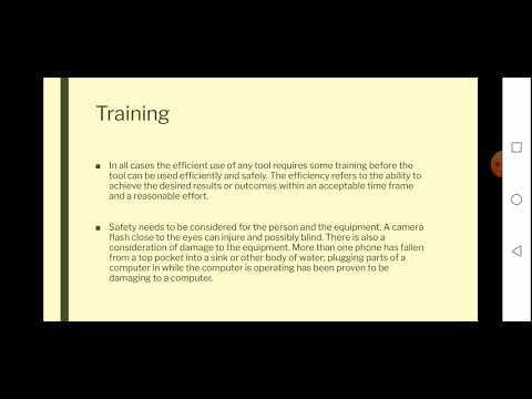 Select and Use of Common Business Technology