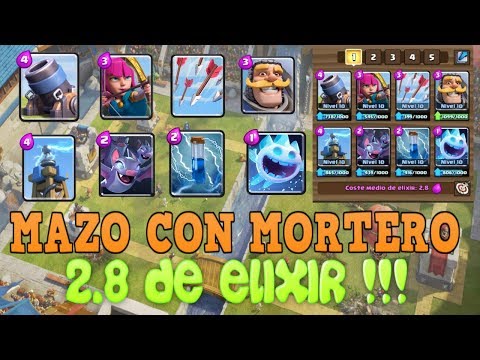 ¡NUEVO MAZO CON MORTERO DE 2.8 DE ELIXIR!  |   QUIT CAVE