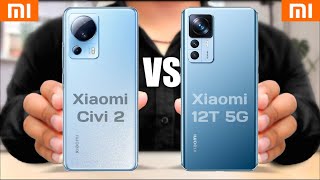 Xiaomi Civi 2 vs Xiaomi 12T || Xiaomi 12T vs Xiaomi Civi 2