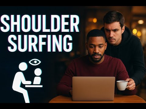 Shoulder Surfing: The Easiest Way Hackers Steal Your Passwords! (Explained Simply)