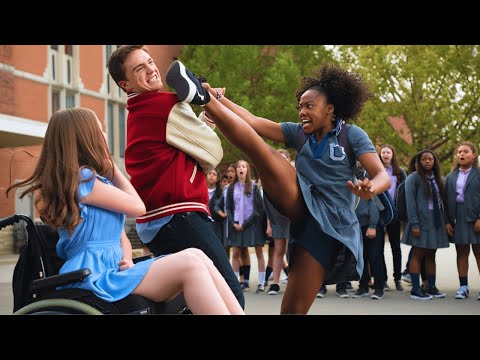 School Bullies Knock Down Girl in Wheelchair — 30 Minutes Later, Courageous Black Girl Stands Up
