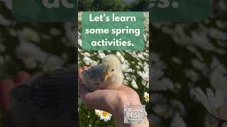 Learn Spring Activities vocabulary with this video! #learnenglish #speakenglish #englishvocabulary