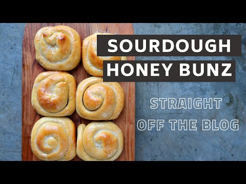 Sourdough Honey Bunz Recipe: Straight Off The Blog