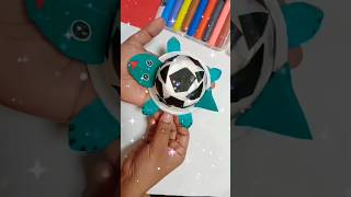 Cute turtle craft❤️🐢😊#easycraft #cuteturtles #turtlecraft