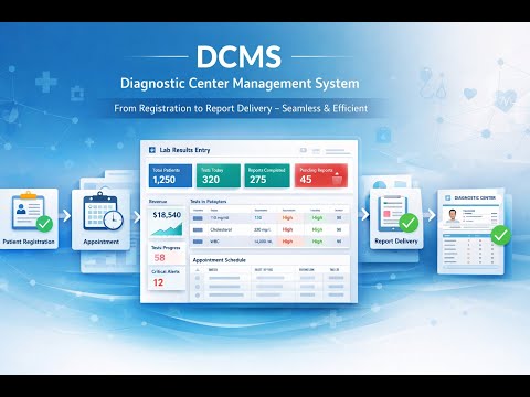 Diagnostic Center Management System (DCMS) | Using Oracle Apex 24.2