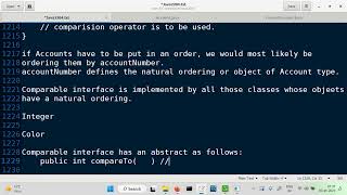 Understanding the Comparable interface