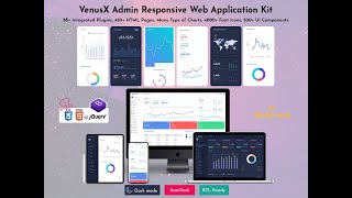 Bootstrap Admin Templates with Responsive Admin Dashboard – VenusX