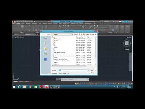 CREATING NEW FILE IN AUTOCAD