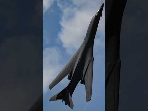 "B-1B Lancer – The Supersonic Bomber Beast!" #militaryaviation #jetfighter #militaryshorts #military