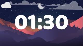 Scenery Clock for #FlutterClock challenge V2