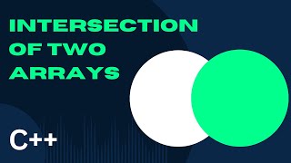 Intersection of Two Arrays