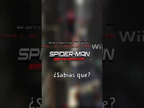 Spider-Man Web of Shadow de la version de wii.. Es interesante.. #spiderman #spidermanwebofshadows