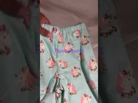 #sewingtutorial pajama pants #unicorn #micheals #craftstore