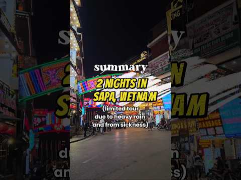 Explored Sapa's breathtaking landscapes and vibrant culture. And ofcourse food 😁