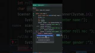 Java programming mini project #code #coding #java #shorts #shortvideo