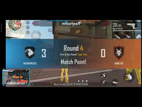 Watch me stream Free Fire on Omlet Arcade!