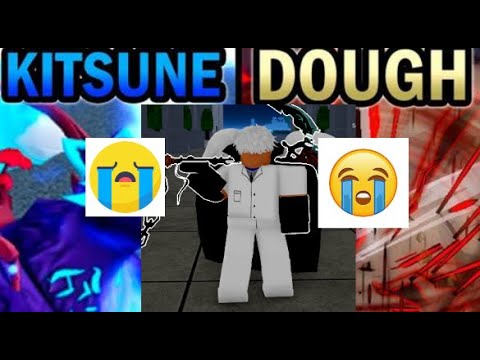 Defeating dough and kitsune spammers with portal in blox fruits#bloxfruits#roblox#onepiece