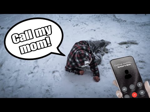 Snow day with the boys gone wrong...