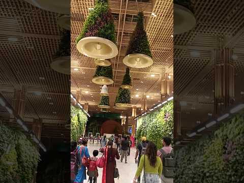 Most beautiful airport terminal🤗 |  khubsurat airport in Bengaluru karnataka #travel  #youtubeshorts