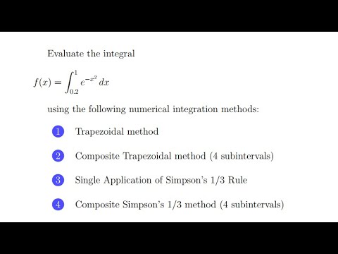 Trapezoidal rule | Simpson’s 1/3 rule