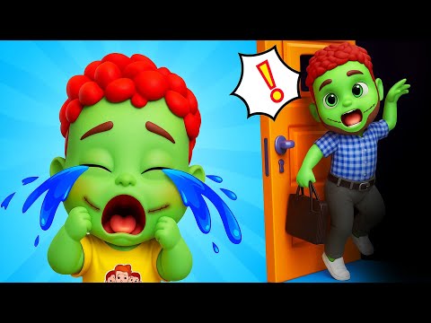 WHEN DAD'S AWAY ZOMBIE | Sharing is Caring | Nursery Rhymes & Kids Songs | Me Me Band