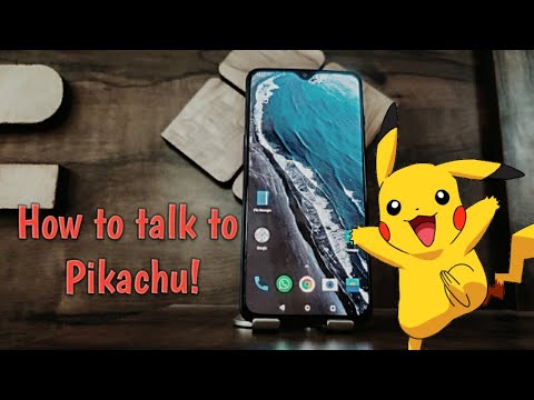 How to talk to Pikachu ft. Google Assistant! | Pikachu Talk 🔥🤩