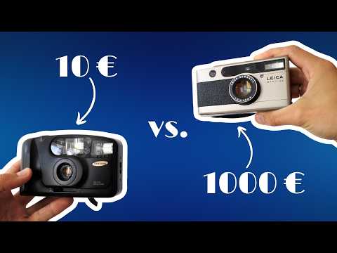 10€ vs 1.000€ Point & Shoot Film Camera Comparison