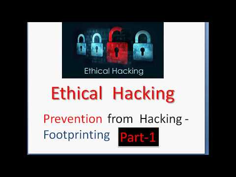 Ethical hacking : Footprinting with Reconnaissance (Part 1)| prevention tutorial