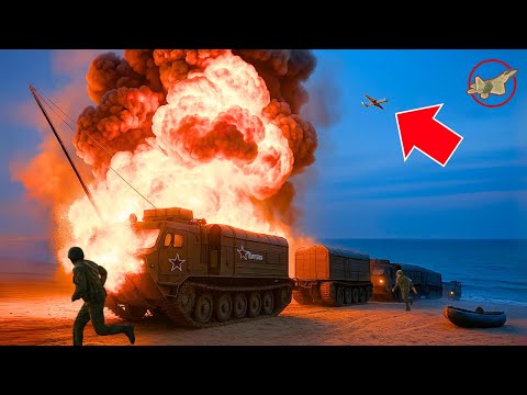 Ukraine Waited for HUGE Russian Armored Convoy to Approach — Then THIS Happened…