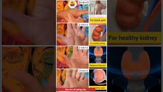 Accupressure points for #backpainrelief #kidneyhealth #thyroid #healthyeyes do it for 2-3 Min each