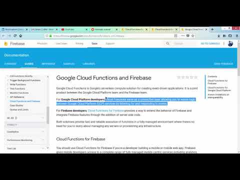 Firebase Tutorial 4 How we Use Google Cloud and Firebase Storage Functions