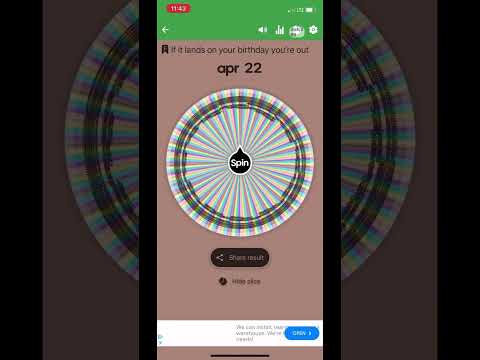 If it lands on your birthday you’re out pt.3