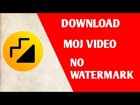 HOW TO DOWNLOAD MOJ VIDEO ONLINE ON WATERMARK | BINA WATERMARK  MOJ VIDEO KAISE DOWNLOAD KARE ONLINE