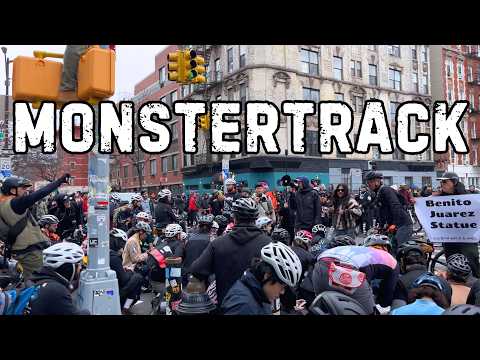 MonsterTrack 2025 | Fixed Gear No Brakes NYC