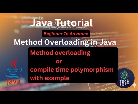 🔥 Java Tutorial: Method Overloading with Examples 📘| 🚀Compile-Time Polymorphism in Java | #16
