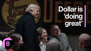 Trump Says US Dollar Is 'Doing Great'