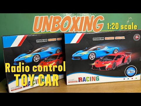 UNBOXING 1:20 scale Radio control toy car