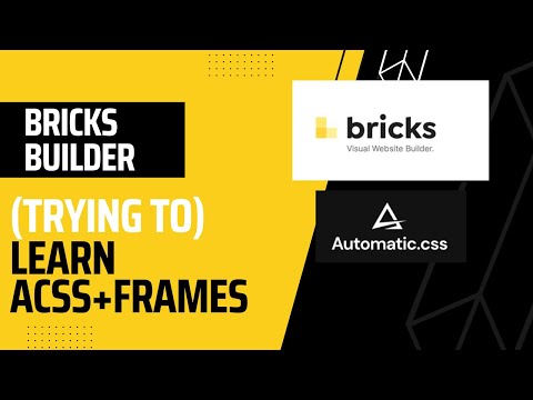 Learning how to Build a page with Bricks, ACSS, Frames, and Plaster