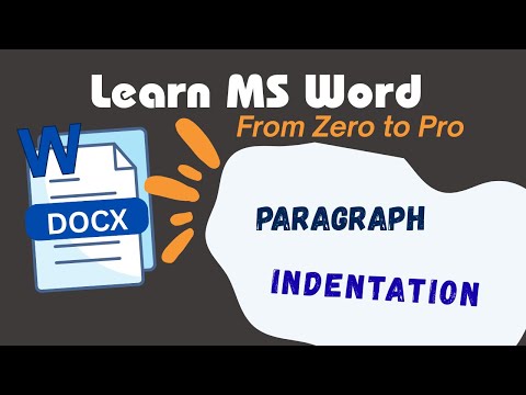 8. Paragraph Indentation